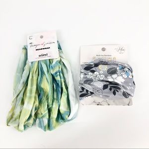 Hive & Co. & Scunci Morgan Simianer Boho Multi-Use Bandeau Head Wrap/Band Bundle